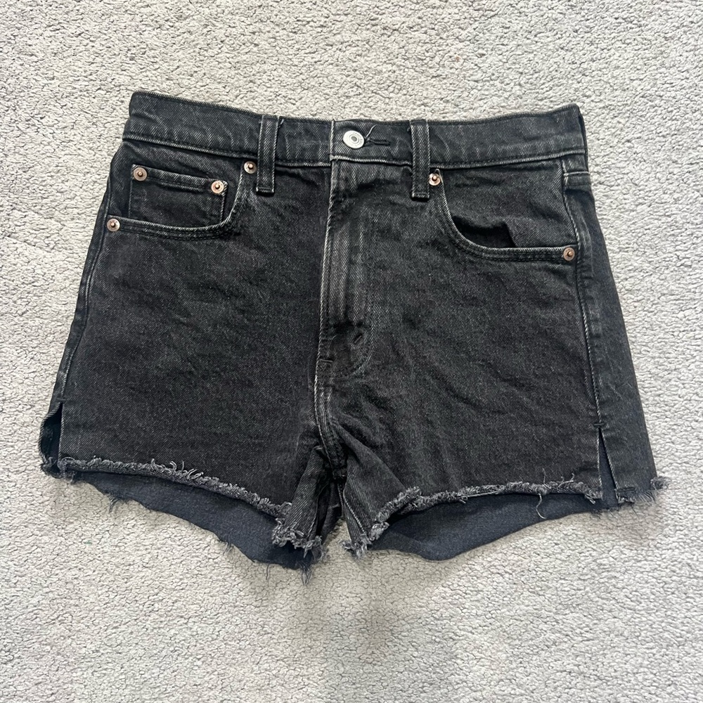 Abercrombie & Fitch High Rise Mom Shorts